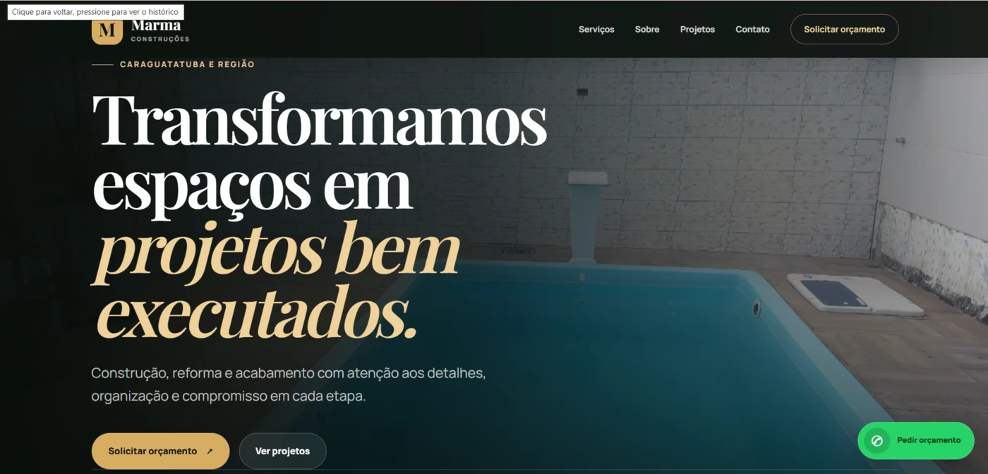 Projeto Marma Construções